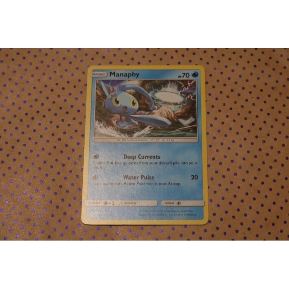 Manaphy 42/156 Pokemon Card (2018)